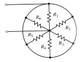a resistor network