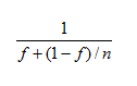 Amdahl's Law