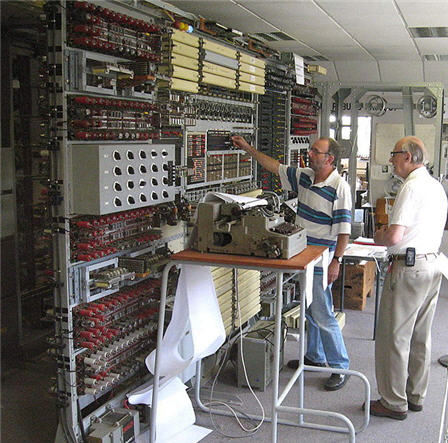 The Colossus reproduction at Bletchley Part