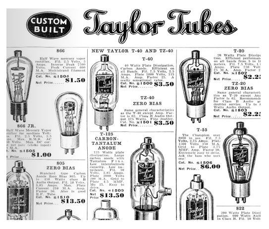 custom built taylor tubes