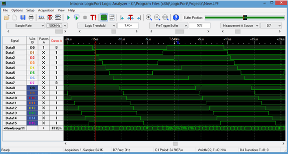 LogicPort user interface