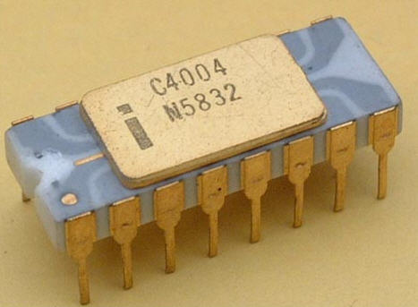 4004 microprocessor