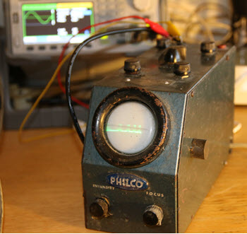 Philco oscilloscope