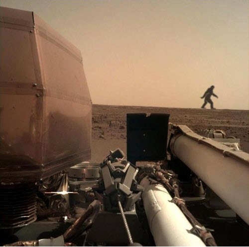 NASA Mars mission with Bigfoot lurking nearby