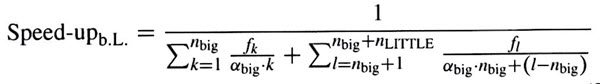 A better formula for multicore speedup