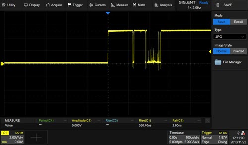 CT2999 encoder bounce