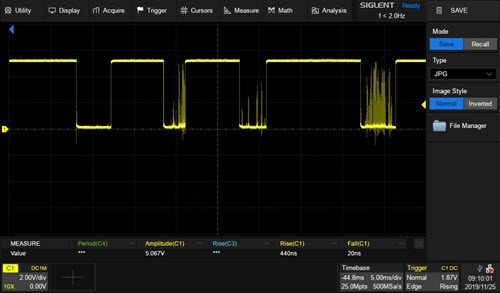 Acz11 Encoder bounces