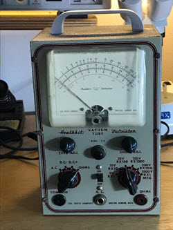 Giveaway -  a 1949 Vacuum tube voltmeter
