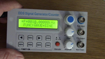 Review of a $50 DDS siggnal generator